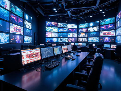 托管中心安全设施概览,包括监控摄像头、安全门禁系统、消防设备等安全设施布置情况